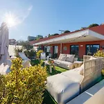 Hill A Terrasse 130m2, Vue Panoramique, Piscine, Parking Prive, Climatisation, Wifi Lejlighed Nice